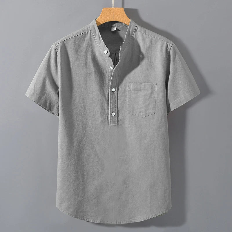 Vintém d'Ouro - Camisa de algodão de manga curta