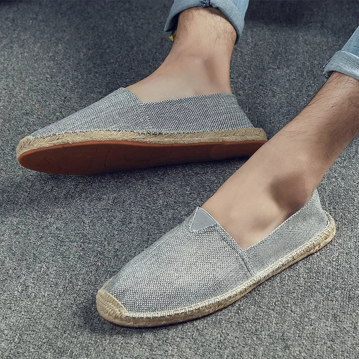 Vintém d'Ouro - Espadrilhas de lona elegantes