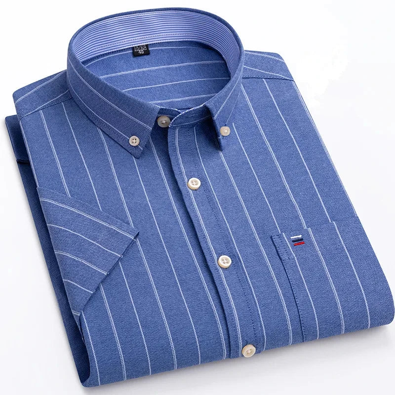 Vintém d'Ouro - Camisa de algodão elegante para homem