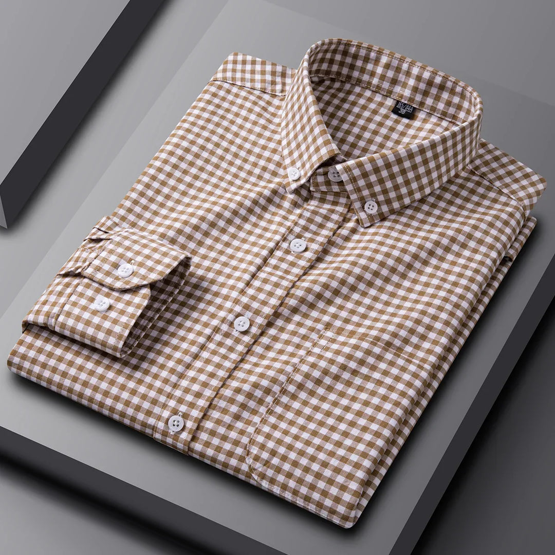 Vintém d'Ouro - Camisa de algodão elegante