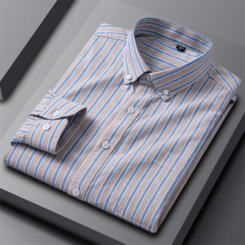 Vintém d'Ouro - Camisa Chic Oxford para homem