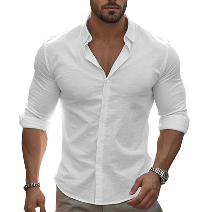Vintém d'Ouro - Camisa de linho Palermo