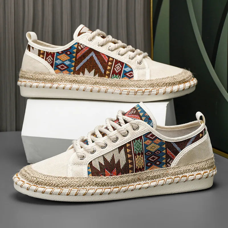 Vintém d'Ouro - Sapatos de lona elegantes
