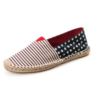 Vintém d'Ouro - Espadrilhas de lona elegantes