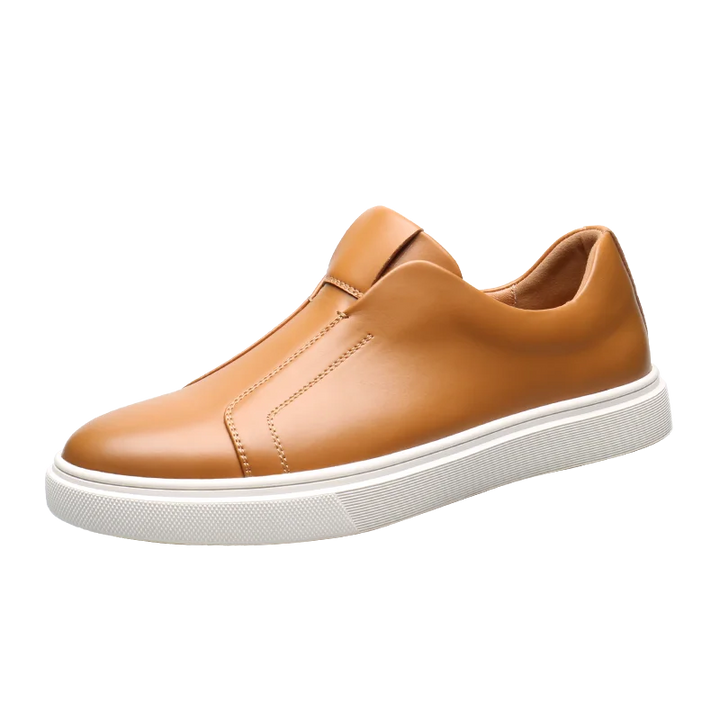 Vintém d'Ouro - Sapatos casuais de couro sem atacadores