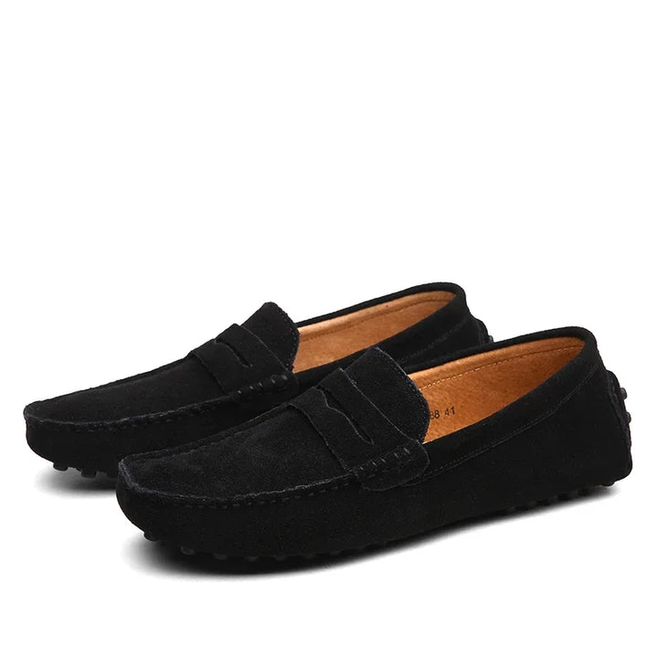Vintém d'Ouro - Mocassins casuais de camurça