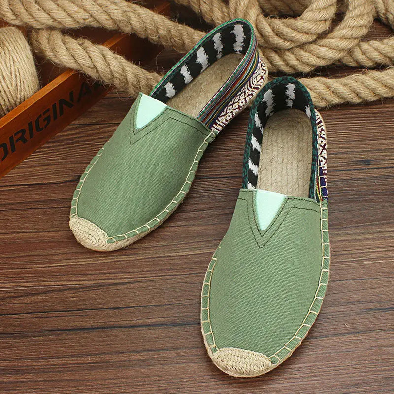 Vintém d'Ouro - Espadrilles de lona casuais
