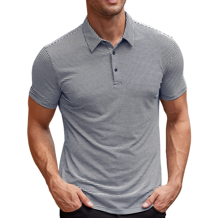 Vintém d'Ouro - Camisa polo listrada
