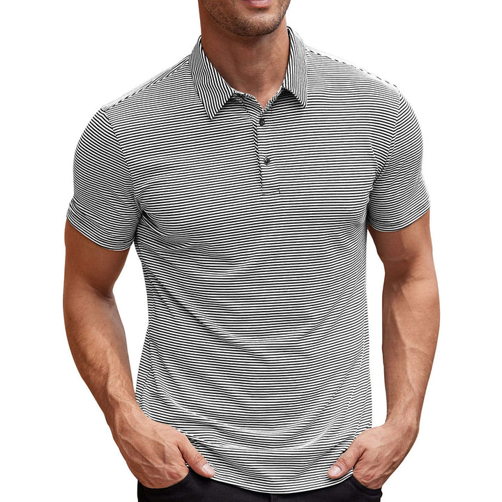 Vintém d'Ouro - Camisa polo listrada