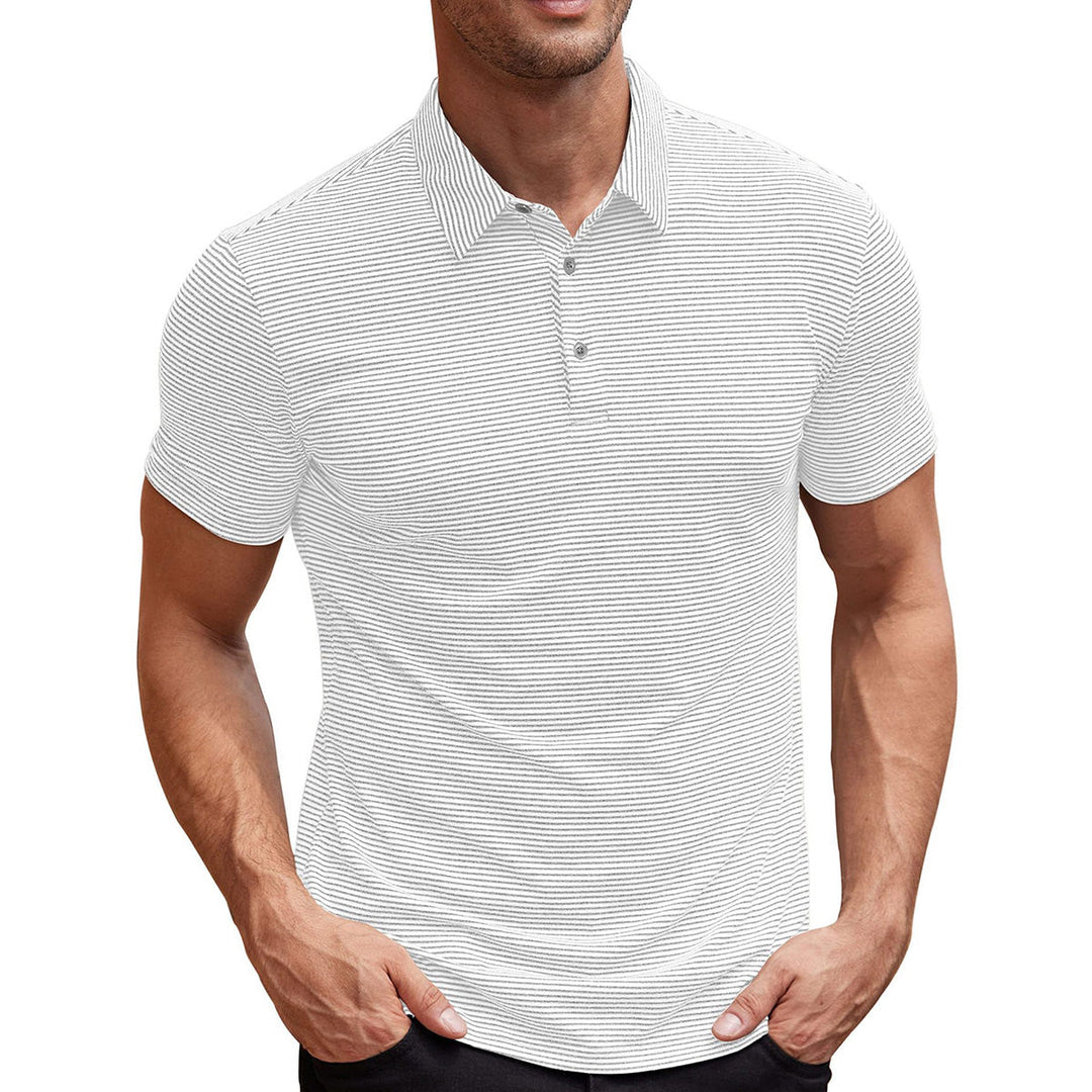 Vintém d'Ouro - Camisa polo listrada