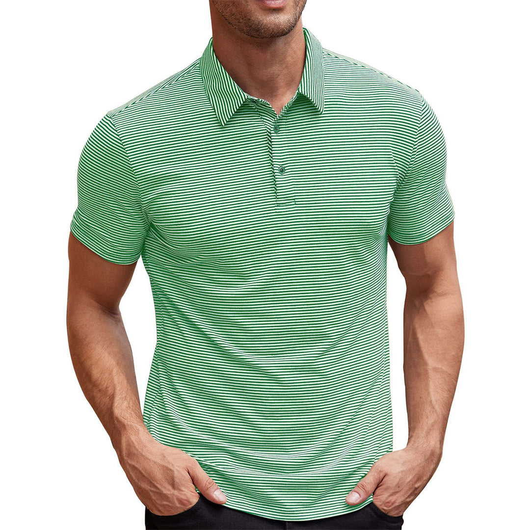 Vintém d'Ouro - Camisa polo listrada
