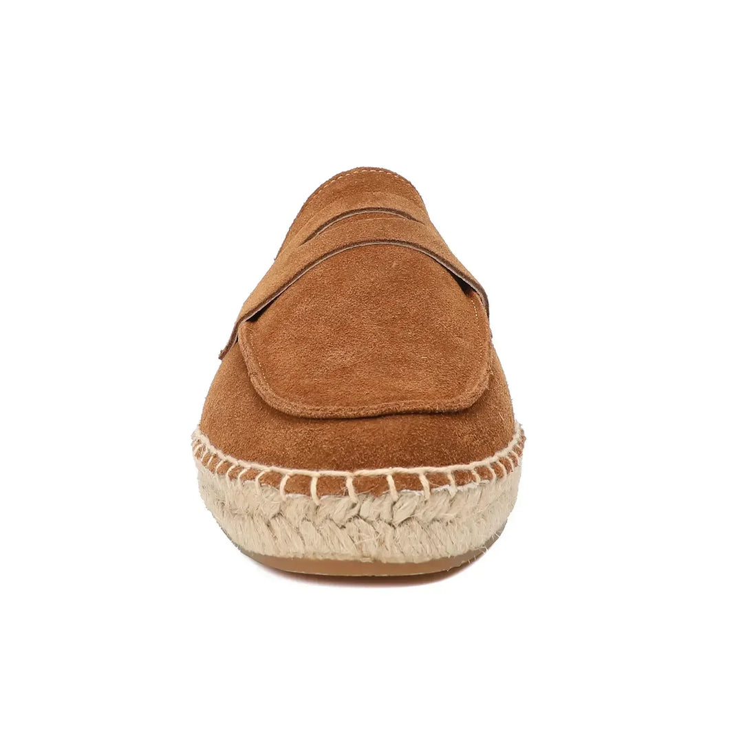 Vintém d'Ouro - Espadrilles de camurça elegantes