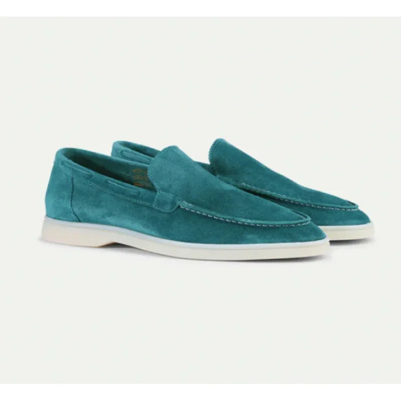 Vintém d'Ouro - Mocassins de camurça premium