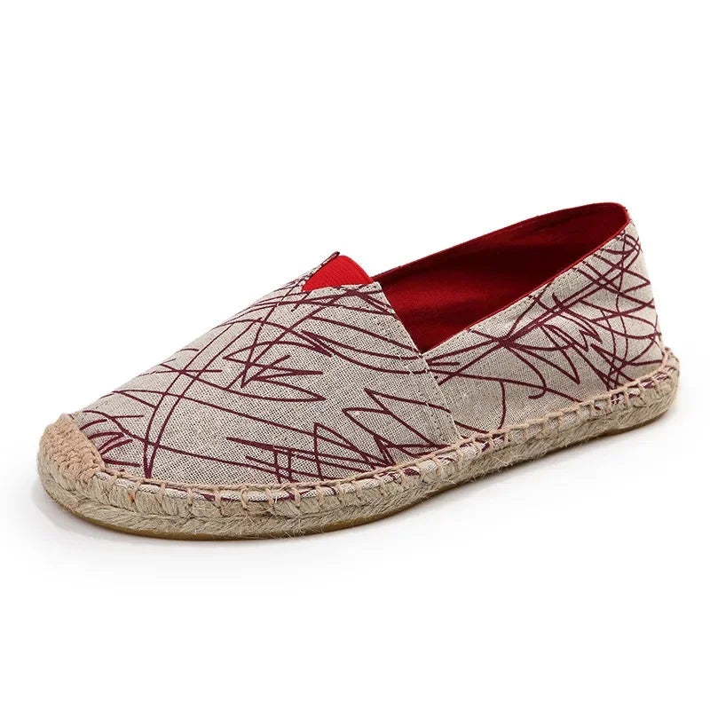Vintém d'Ouro - Espadrilhas de lona elegantes