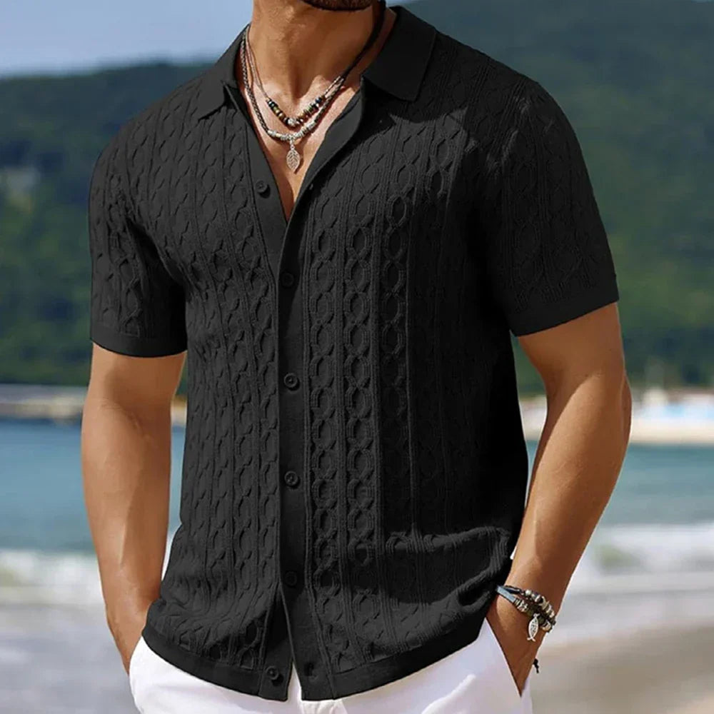 Vintém d'Ouro - Camisa polo com botões