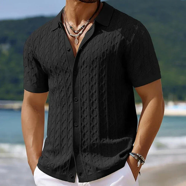 Vintém d'Ouro - Camisa polo com botões