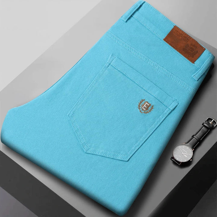 Vintém d'Ouro - Calças de ganga elegantes em denim elástico