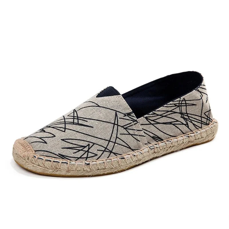 Vintém d'Ouro - Espadrilhas de lona elegantes