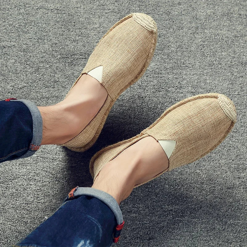 Vintém d'Ouro - Espadrilhas de lona elegantes
