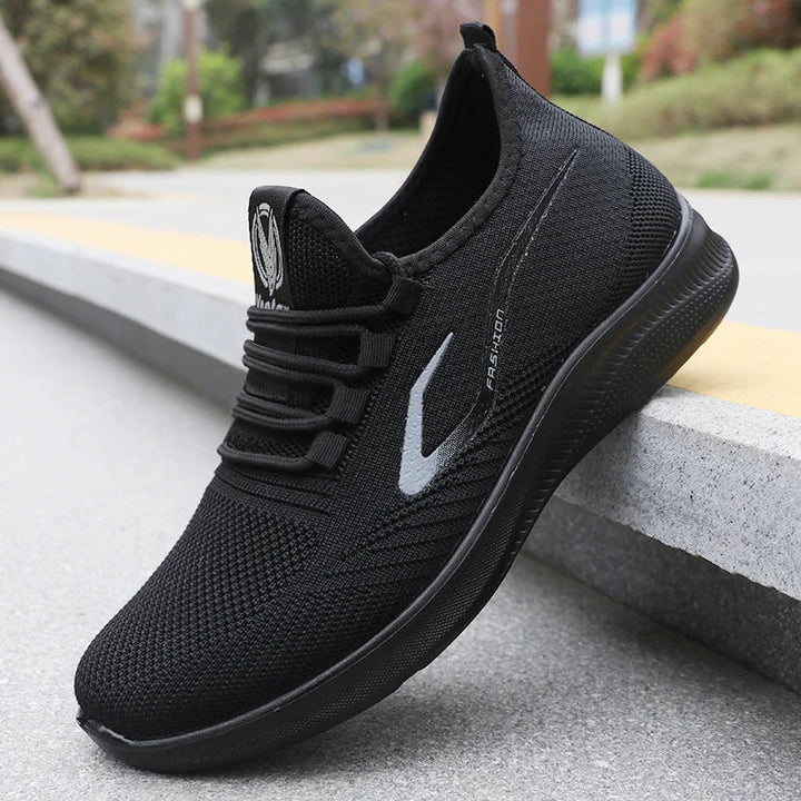 Vintém d'Ouro - Sapatos Ultra-Confortáveis Respiráveis Pretos