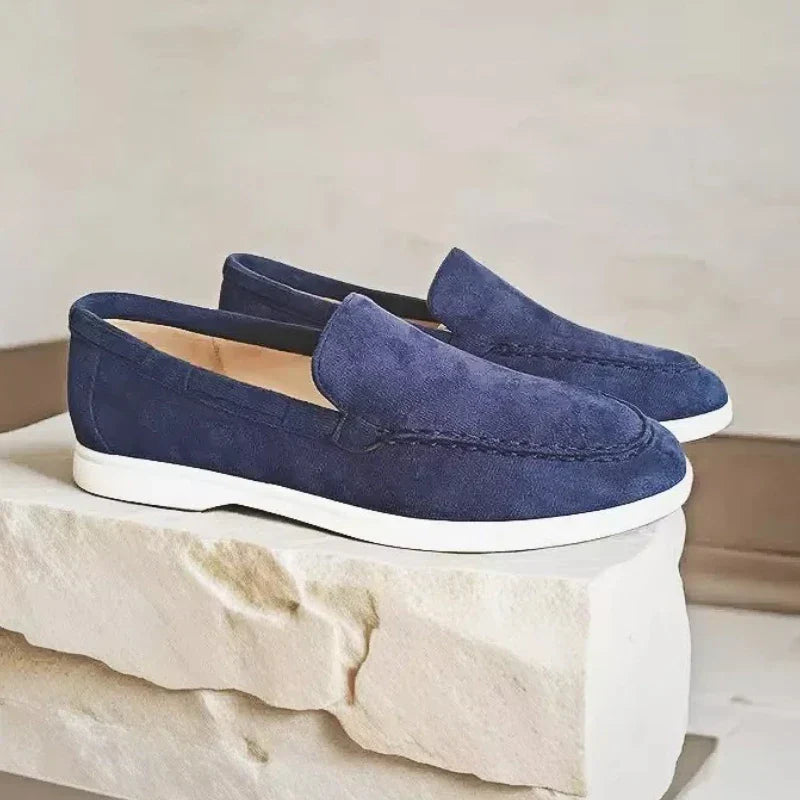 Vintém d'Ouro - Mocassins de camurça premium