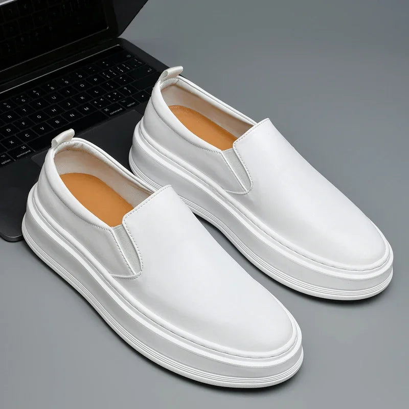Vintém d'Ouro - Sapatos Slip-On de couro