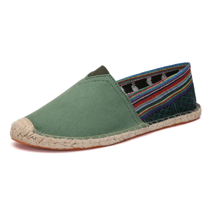 Vintém d'Ouro - Espadrilhas de lona elegantes