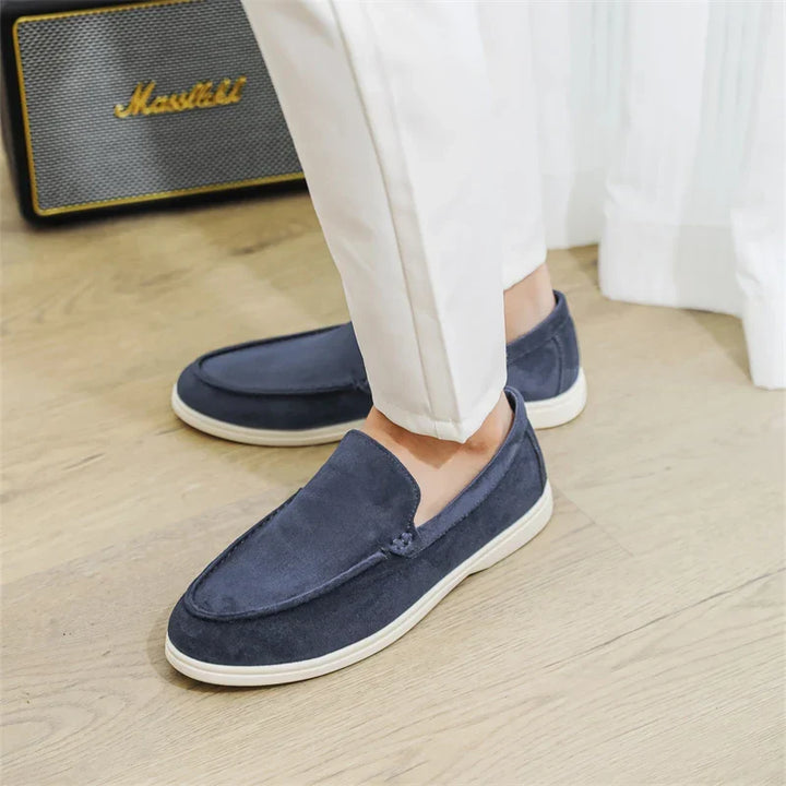 Vintém d'Ouro - Mocassins casuais de camurça