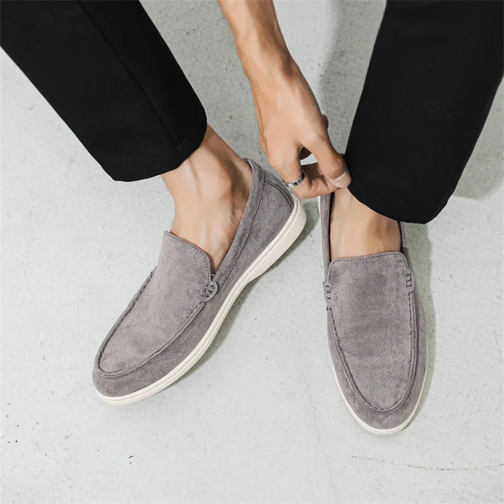 Vintém d'Ouro - Mocassins casuais de camurça