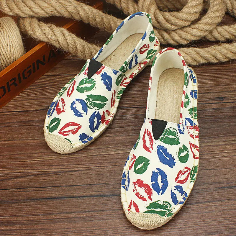 Vintém d'Ouro - Espadrilles de lona casuais