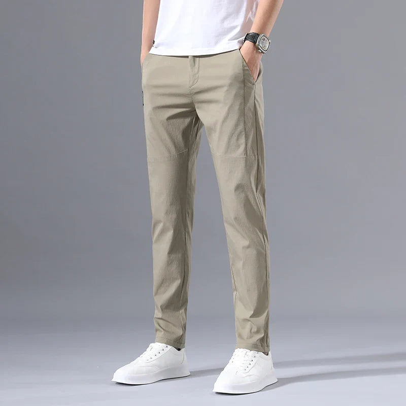 Vintém d'Ouro - Calça chino casual para homem