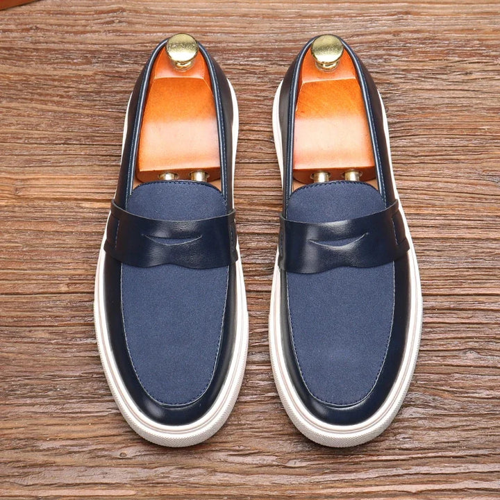 Vintém d'Ouro - Mocassins de couro Naples
