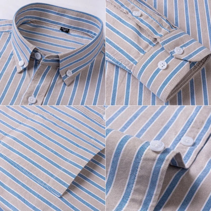 Vintém d'Ouro - Camisa Chic Oxford para homem