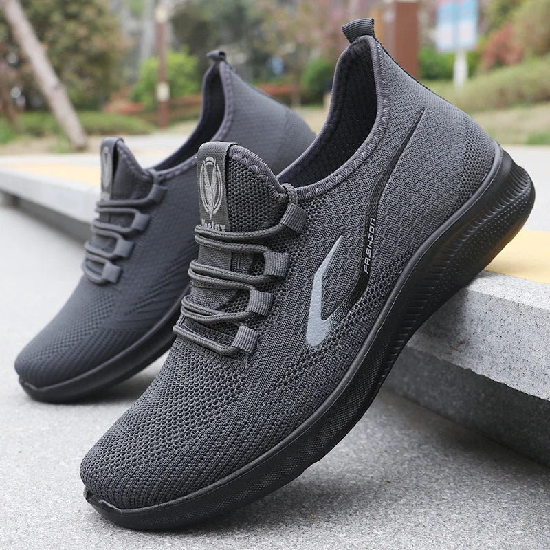 Vintém d'Ouro - Sapatos Ultra-Confortáveis Respiráveis Pretos