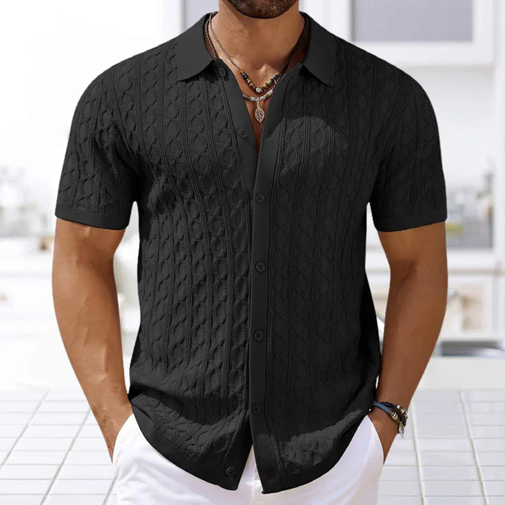 Vintém d'Ouro - Camisa polo com botões