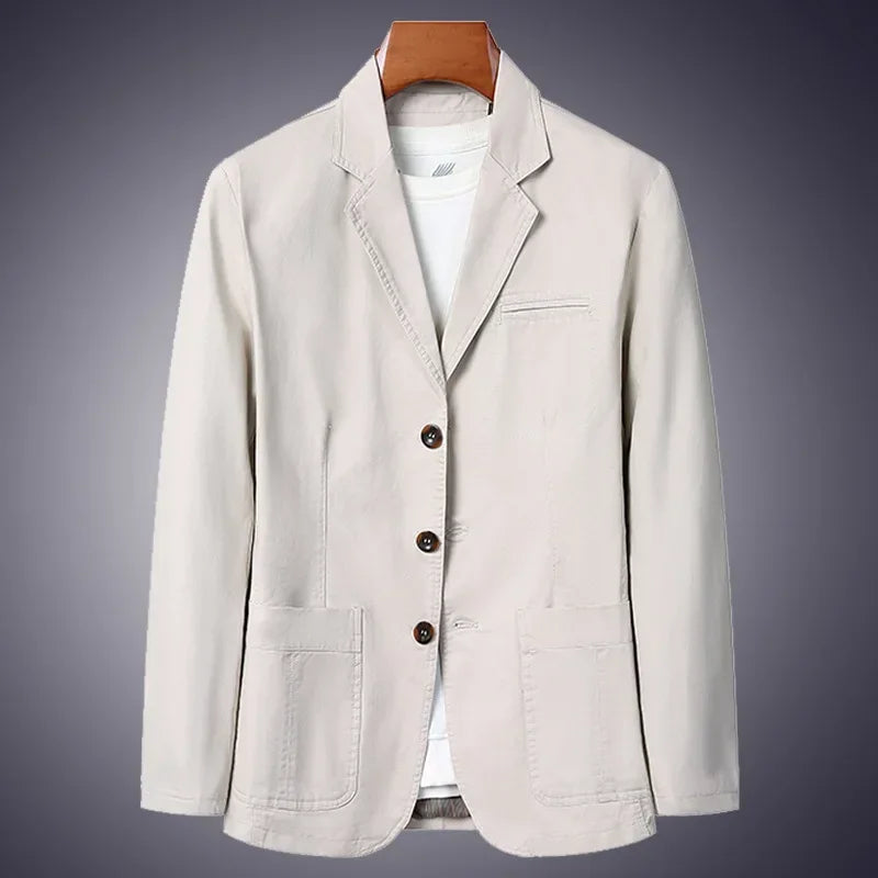 Vintém d'Ouro - Blazer de algodão elegante