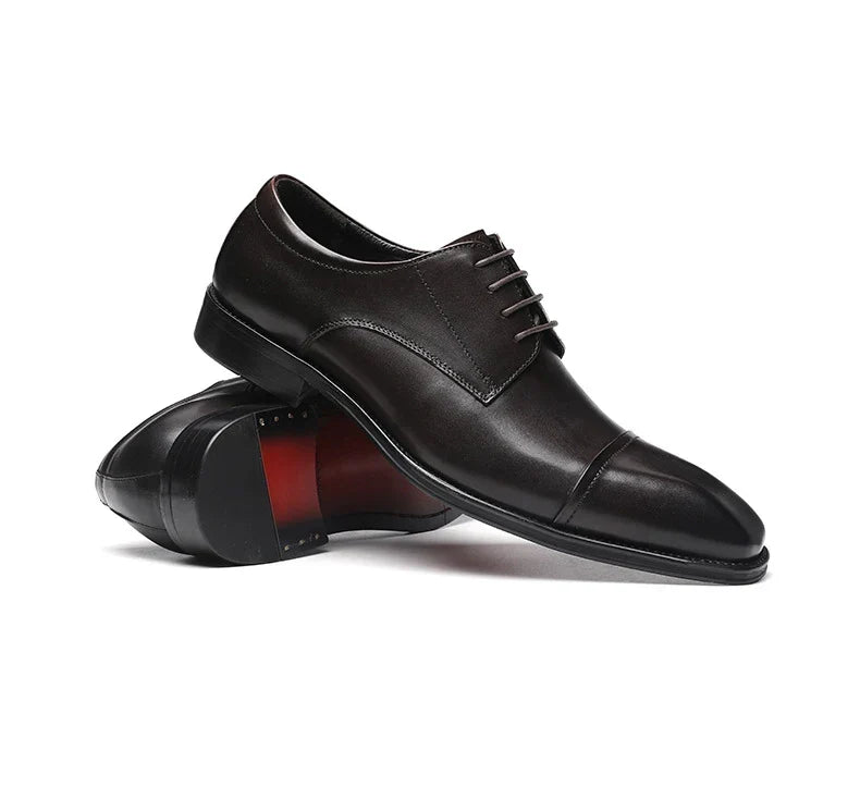 Vintém d'Ouro - Sapatos de negócios elegantes em couro