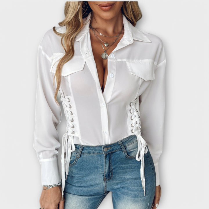Vintém d'Ouro - Blusa de manga comprida