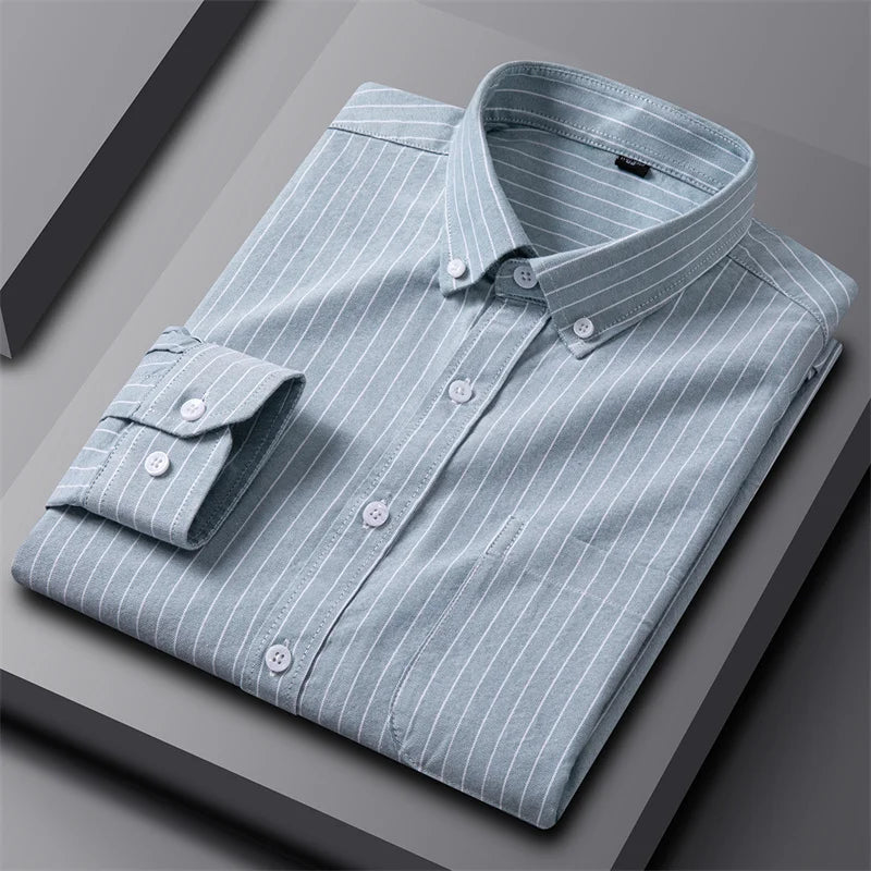 Vintém d'Ouro - Camisa Chic Oxford para homem