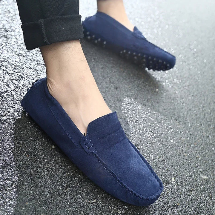 Vintém d'Ouro - Mocassins casuais de camurça