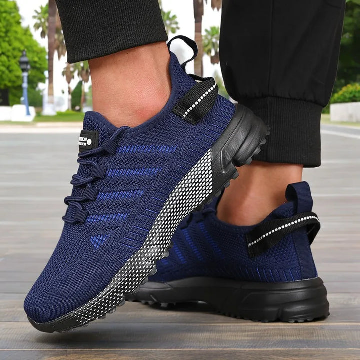 Vintém d'Ouro - Sapatos Ultra-Confortáveis Respiráveis Pretos