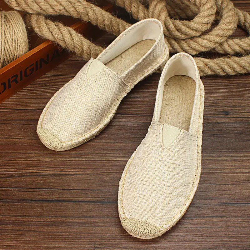 Vintém d'Ouro - Espadrilles de lona casuais