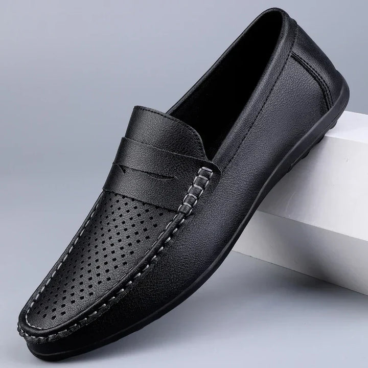 Vintém d'Ouro - Mocassins clássicos em pele italiana