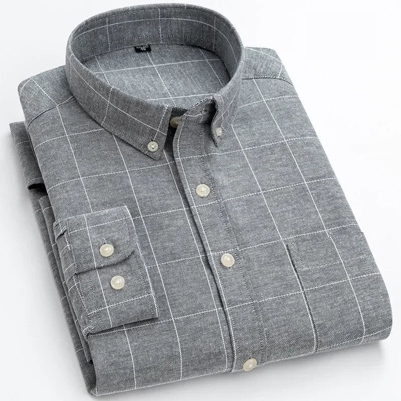 Vintém d'Ouro - Camisa de algodão de manga comprida