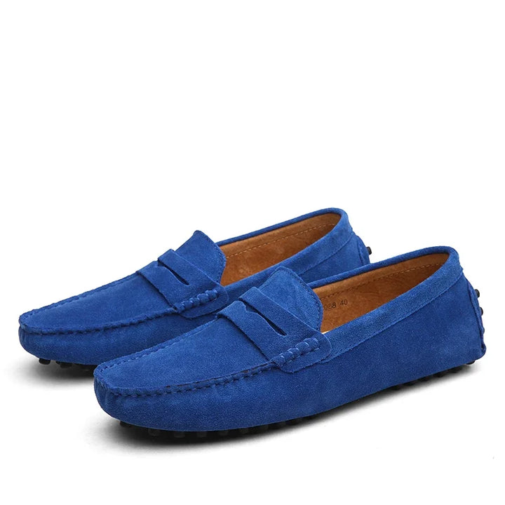 Vintém d'Ouro - Mocassins casuais de camurça