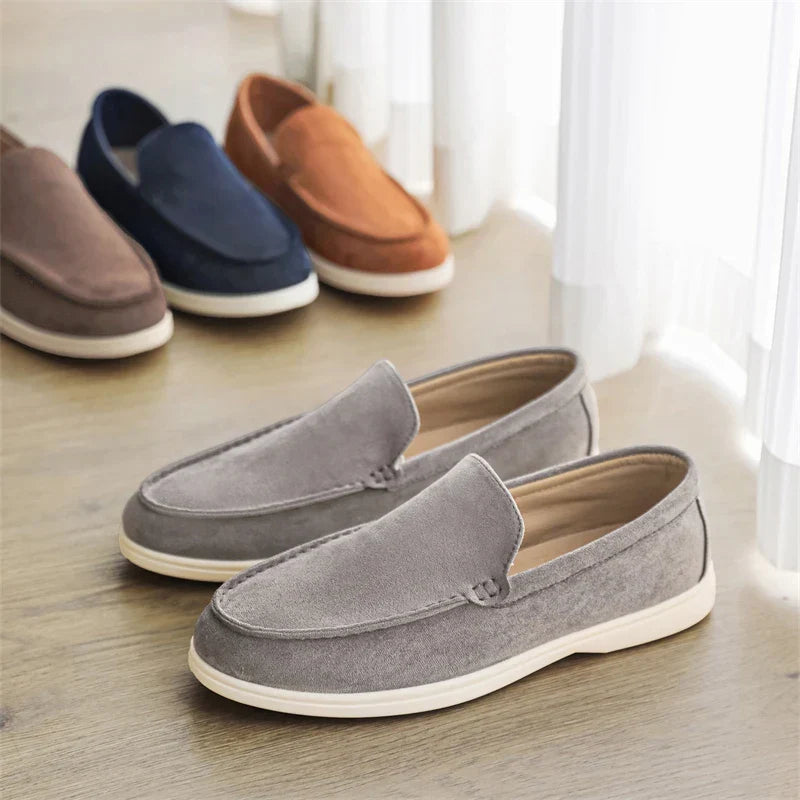 Vintém d'Ouro - Mocassins casuais de camurça