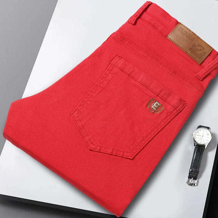 Vintém d'Ouro - Calças de ganga elegantes em denim elástico