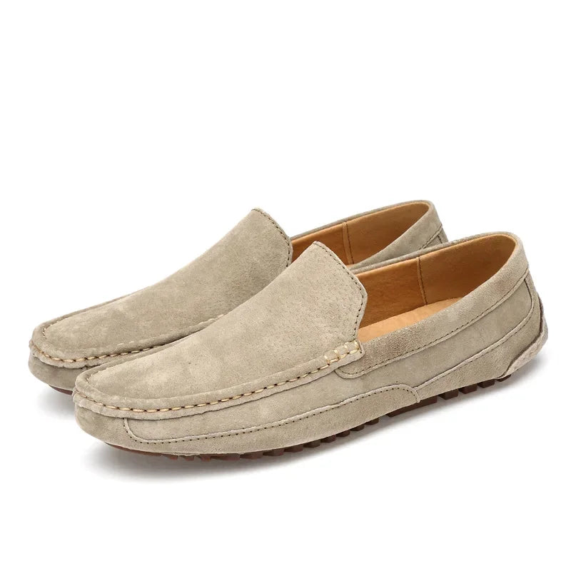 Vintém d'Ouro - Mocassins de camurça premium chiques