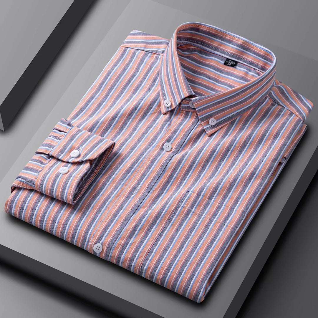 Vintém d'Ouro - Camisa de algodão elegante