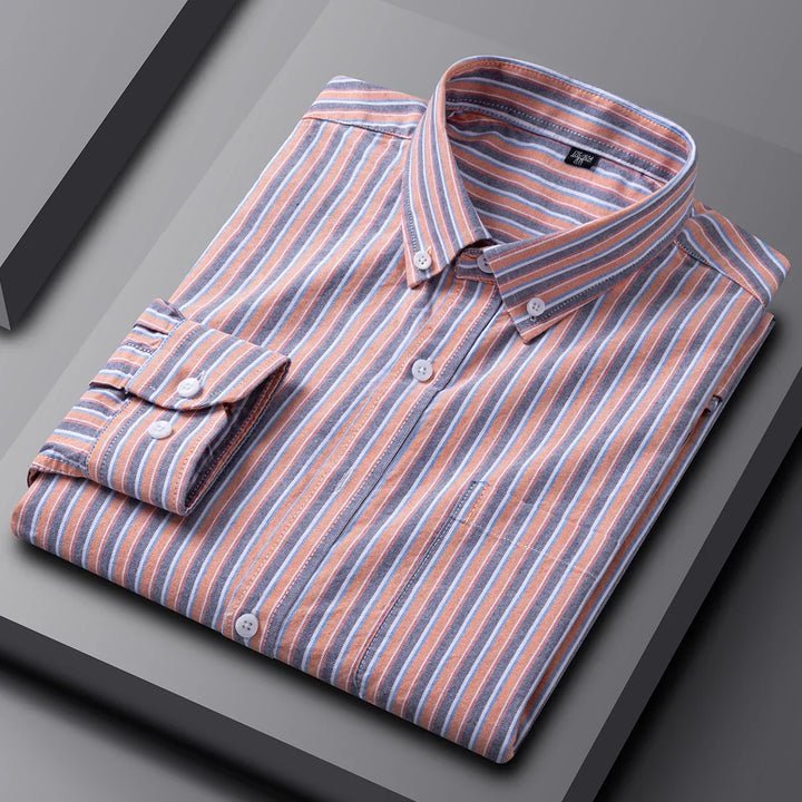 Vintém d'Ouro - Camisa de algodão elegante